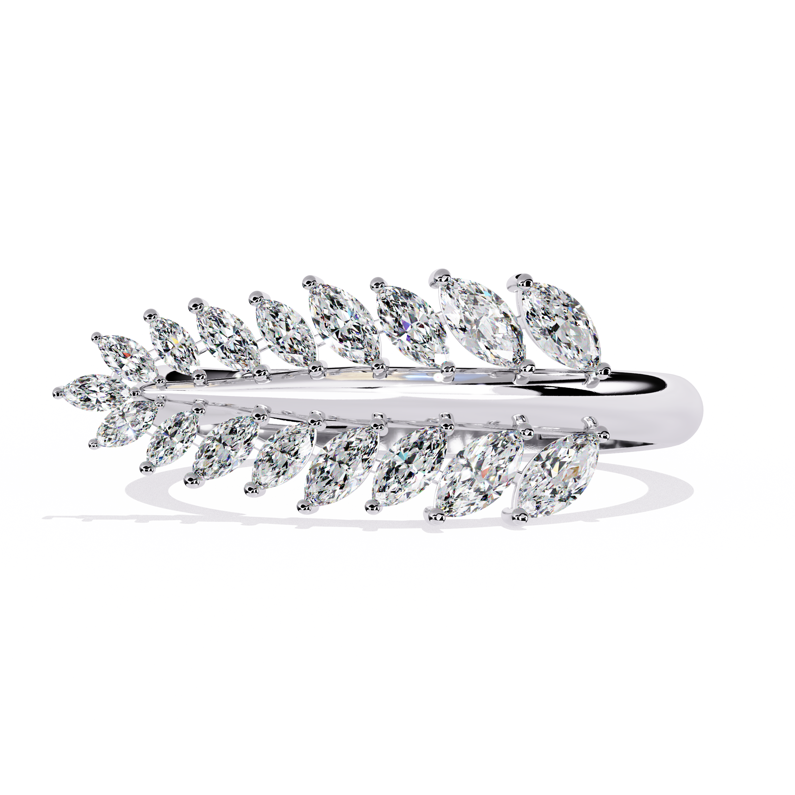 Radiant Halo Round-Cut Diamond Engagement Ring